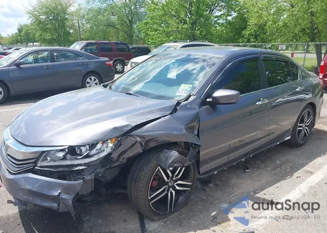2017 Honda Accord Sport from USA, damaged, VIN 1HGCR2F56HA043749